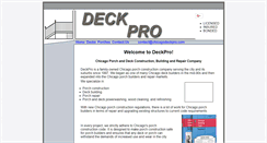 Desktop Screenshot of chicagodeckpro.com